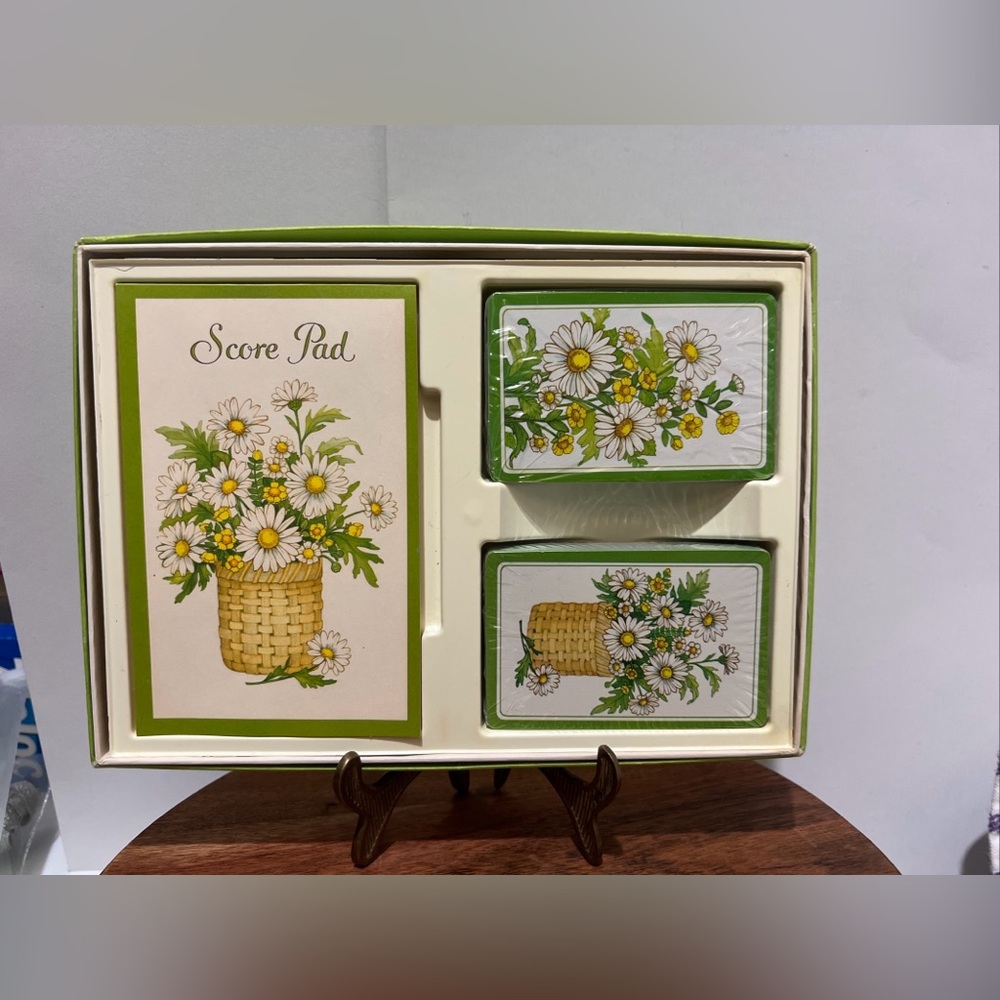 NEW VTG Daisy Bridge Game Set in Original Box by Hallmark